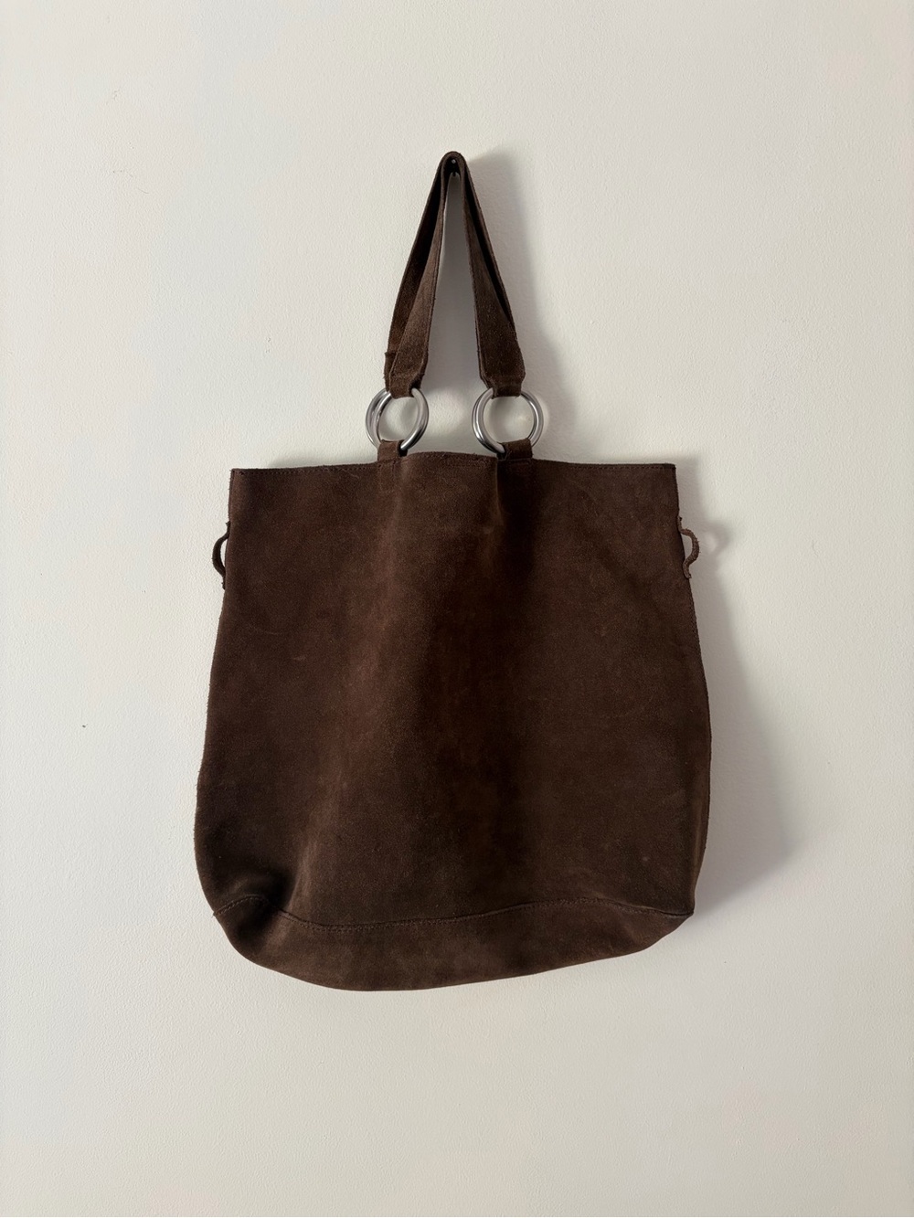 Nine West Suede leather tote